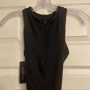 Mariia Nicoleta Zip Front Unitard